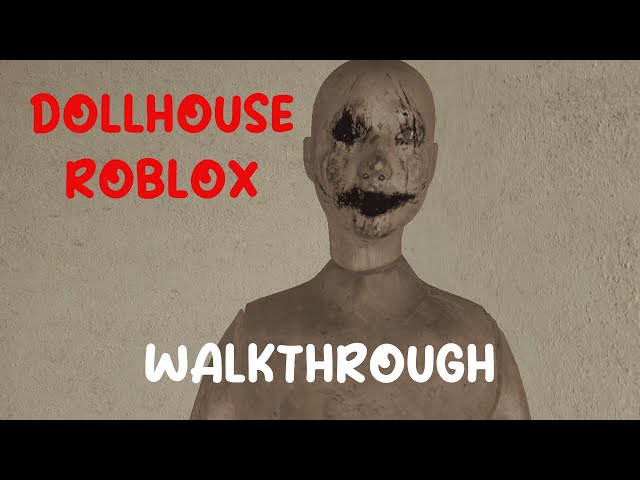 Doll House pt 3, Roblox game under 'Short creepy stories' #stream #ro, dollhouse