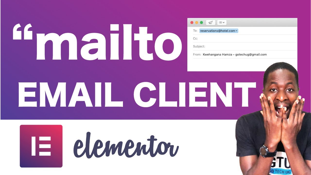 Update  How to Use MAILTO link in Elementor  (Elementor Tips and Trips)
