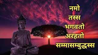 Namo Tassa Bhagavato Arahato with Lyrics || Buddha Vandana || Buddha Vandana Hindi Mai || Buddha