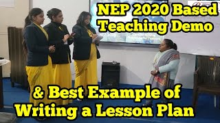 NEP 2020-Based Teaching u0026 Best Lesson Plan Demonstration | Innovative Learning in Action