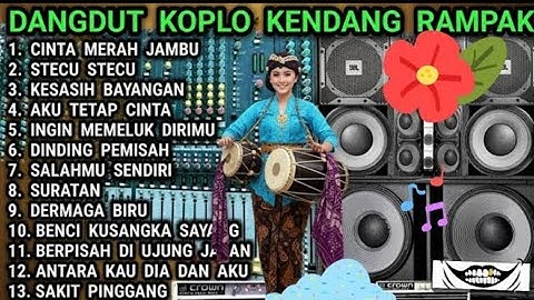 DANGDUT KOPLO KENDANG RAMPAK - BASS NYA ENAK BANGET - CINTA MERAH JAMBU @Ragil Pongdut