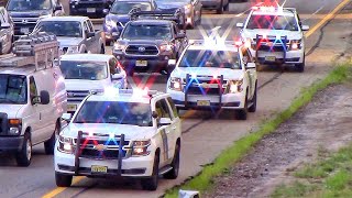 Police Cars Responding Compilation - Part 14