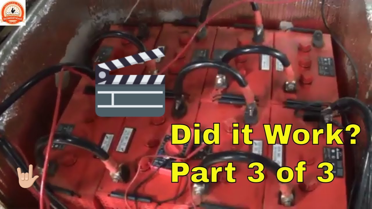 Solar Batteries not Holding their Charge Part 3 of 3 YouTube