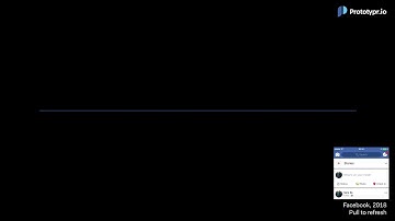 Facebook Pull To Refresh [UI Sounds]