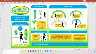 Get your seat now in Balloon Boss Mastermind Editable Decor Guide Member Bonus each month