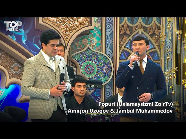 Amirjon Uzoqov & Jambul Muhammedov - Popuri (Uxlamaysizmi Zo'rTv)