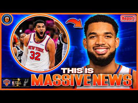 DEVELOPING: Knicks Receive HUGE Karl-Anthony Towns News