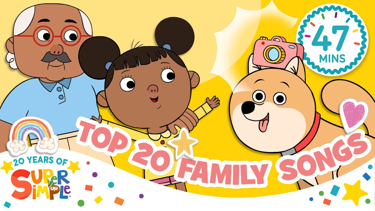 Top 20 Family Songs | Super Simple’s 20th Anniversary! | Super Simple Songs