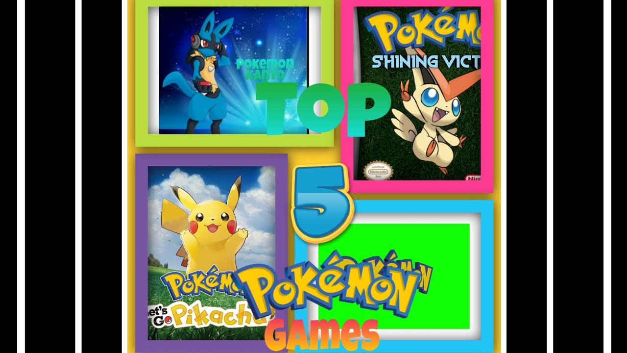 Top 5 Pokemon Games For GBA YouTube Top 5 Pokemon Games For GBA YouTube