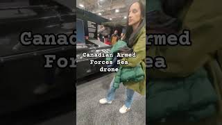 Canadian Armed Forces unscrewed watercraft/drone.