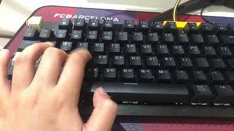 Wasd keyboard typing