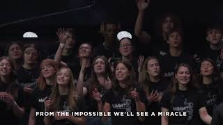 Summit Christian Academy Choir performs Believe For It at Journey Church International.