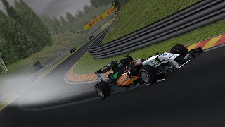 [rFactor 1] Force India VJM07 - Spa Francorchamps - Rain Lap