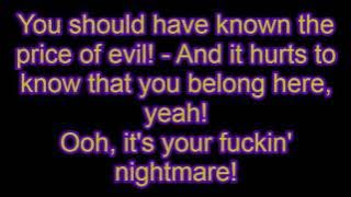 Avenged Sevenfold - 'Nightmare' (Unofficial Lyric Video)