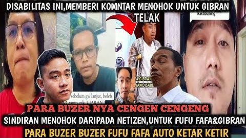 KOCAK GUYS🤣‼️SINDIRAN LUCU NETIZEN UNTUK FUFU FAFA&GIBRAN‼️BUZER NYA MULYONO AUTO KETAR KETIR