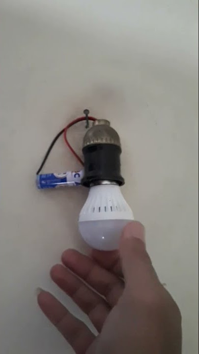 CANGGIH !! Batre Sekecil ini Dapat Menyalakan Lampu 220 Volt
