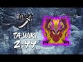 Tempered teostra tawiki longsword solo 24415  mhwib pc