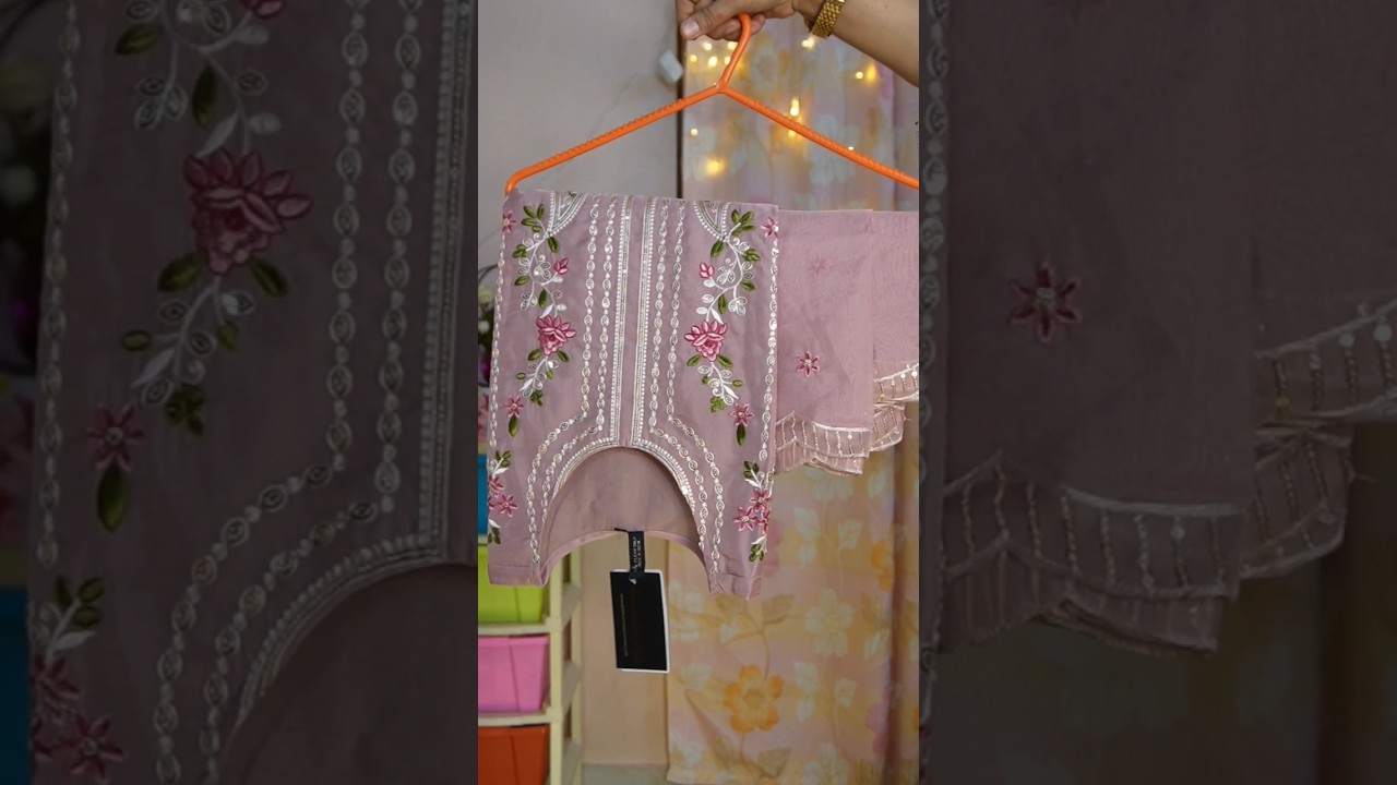 Ajio Handwork kurta set Haul 