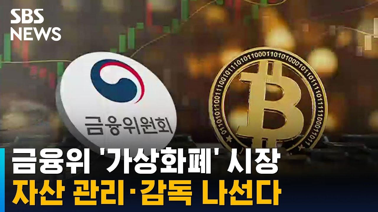 금융위, 가상자산 관리 · 감독 나선다…특별 단속도 연장 / SBS
