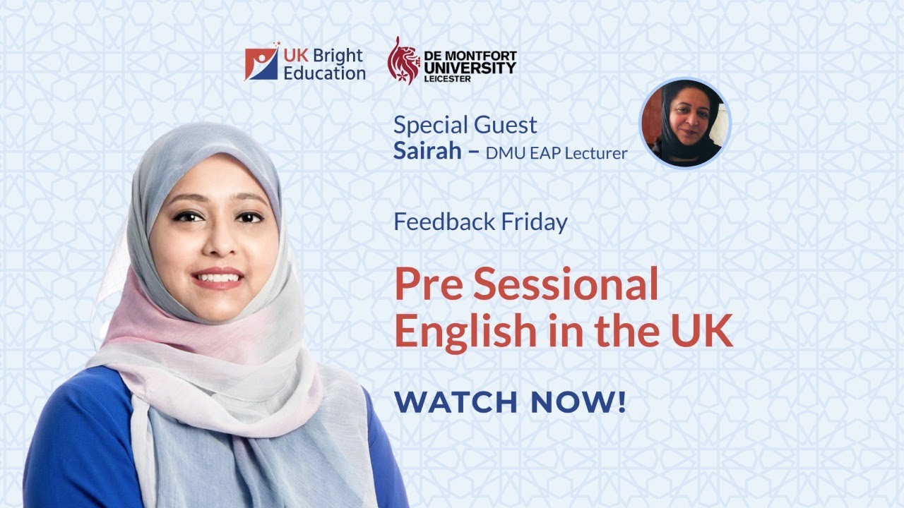 Pre Sessional English in the UK - Feedback Friday