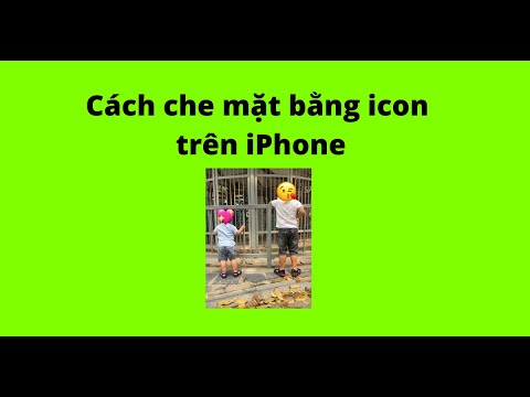 Video Cách che mặt bằng icon trên iPhone - youtube