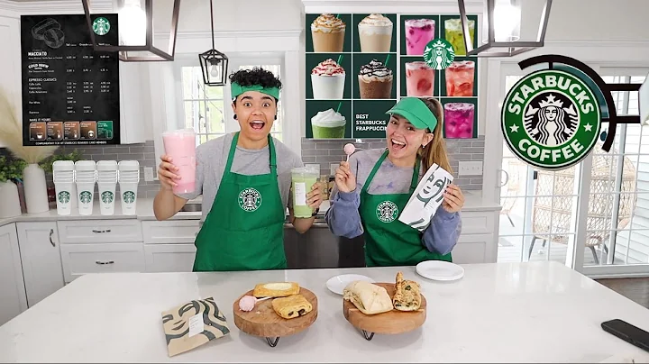 WE OPENED A STARBUCKS IN OUR HOUSE!