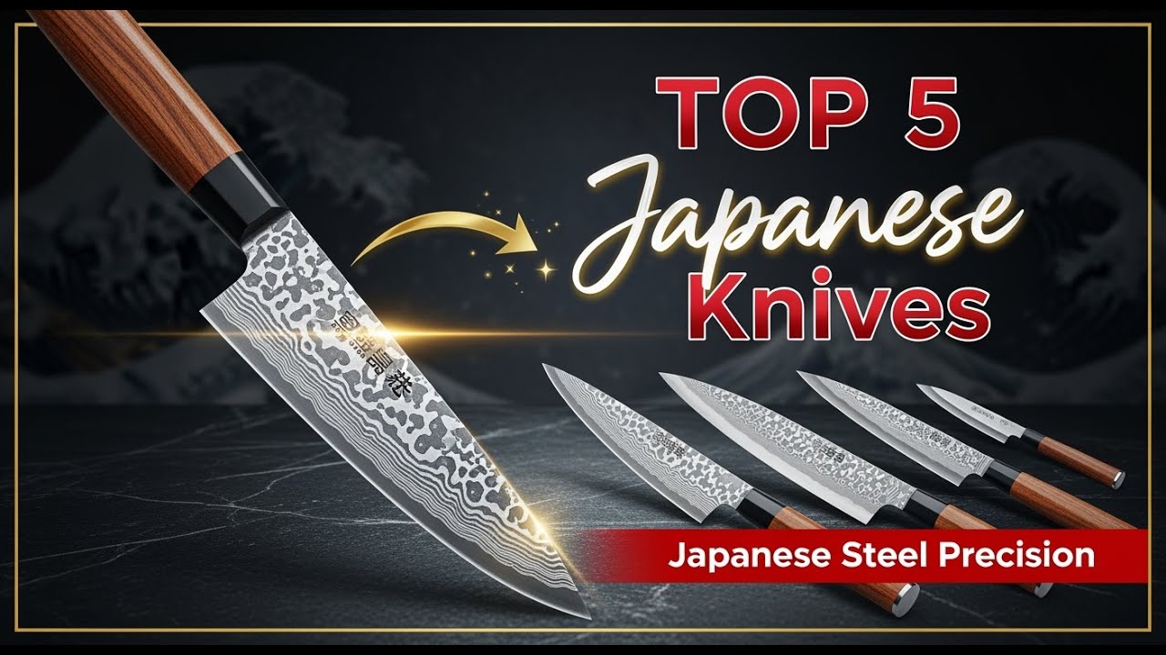 TOP 5 Best Japanese Knife Sets 2025 | Experience the Precision of Japanese Steel
