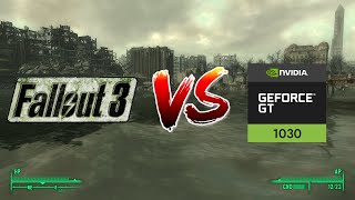 Fallout 3 GT 1030 GDDR5 | Benchmarking Like Its 2008