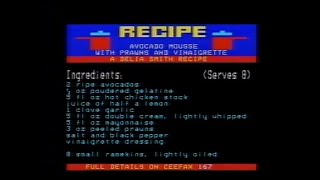 Thursday 23rd April 1981 BBC2 - Delia Smith - Ceefax - Are You Being Served - Newsweek - Shakespeare