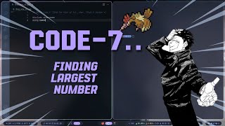 Celebrity Code 7 ~ "finding largest number" on Arch Linux Hyperland [ ARC - 1 ] Merge with Ambient Music Net Worth