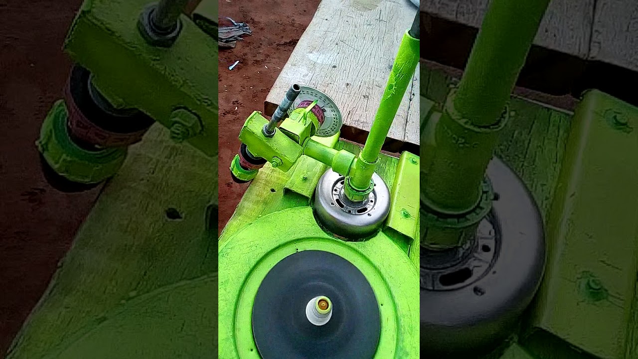 Máquina de lapidação caseira