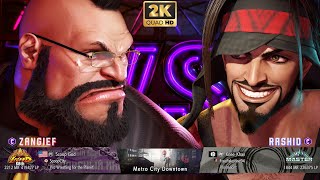 Street Fighter 6 🔥 Snake Eyez (ZANGIEF) VS Knee_Khan (RASHID) 🔥 Ranked Match 🔥 SF6 [2K ACTION]