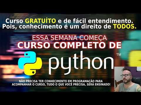 Capa de Curso de PYTHON COMPLETO - do ZERO ao INFINITO... E ALEM