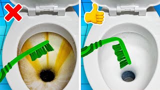 Awesome Bathroom Hacks To Make Your Life Easier || Bathroom Cleaning Hacks And Tips