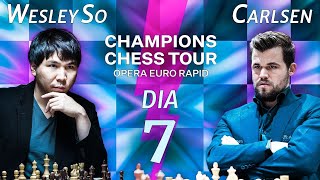 Quem chega na FINAL??  Champions Chess Tour - Opera Euro Rapid - Dia 7
