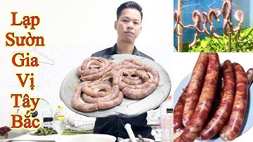 Cách Làm Lạp Xưởng / Lạp Xưởng Tây Bắc // Bếp VN