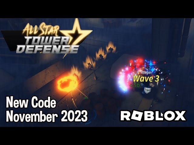 Roblox All Star Tower Defense New Code November 2023 