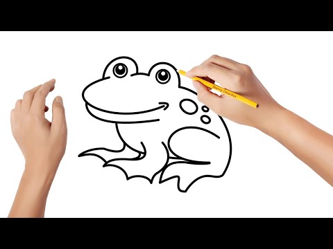 Vídeo: Como Desenhar Um Sapo