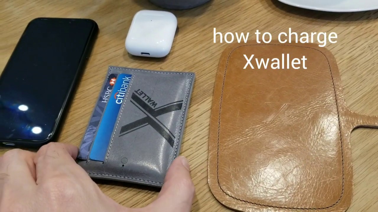 Plusus Xwallet Wireless Charging Wallet Recharging Xwallet YouTube