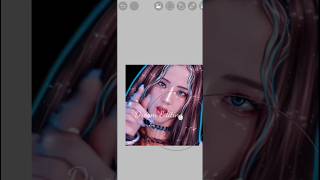 Jisoo smudge edit by me#blackpink #jisoo#shorts #ibis paint X #edit