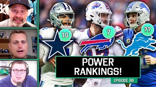 2024 NFL POWER RANKINGS (Pre-Draft)