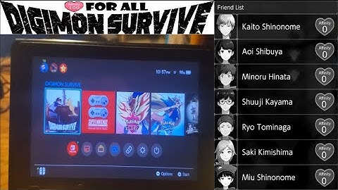 Digimon Survive "100 Affinity for All" One Run Guide Part 1: All About Aoi (Prologue & Chapter 1)