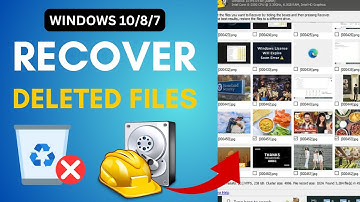 Deleted Files? Here’s How to Get Them Back 💻 (Windows 10/8/7)