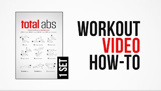 Total Abs Workout [ How-To ] [ One Set ] by #DAREBEE