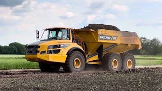 Volvo A45G Dump Truck At Work - Year 2018 Refnr. Bm5776