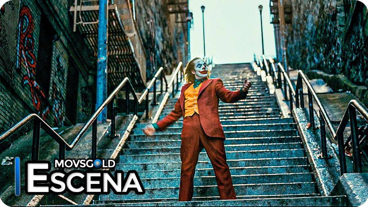 Joker [Guasón] (2019) Bailando en las Escaleras + La Persecución