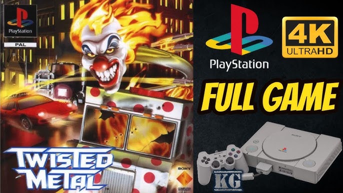 Twisted Metal - Playstation 1 – Retro Raven Games