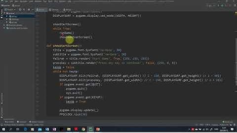 05. Pygame - A játék alaposztályainak létrehozása