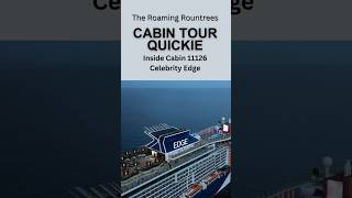 Cabin Tour: Celebrity Edge Inside Stateroom 11126 #cabintour #shorts