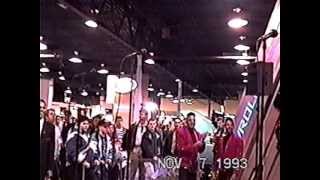 Horizon performs with the guys..auto show talent, last day '94 Boston auto show